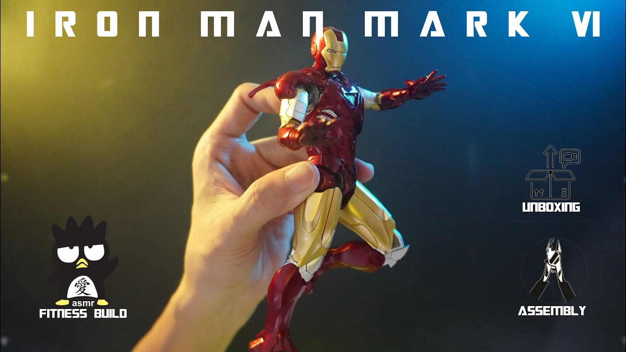 Iron Man Mark 6 | ASMR Build | Fitness Build | Model Kit by FondJoy