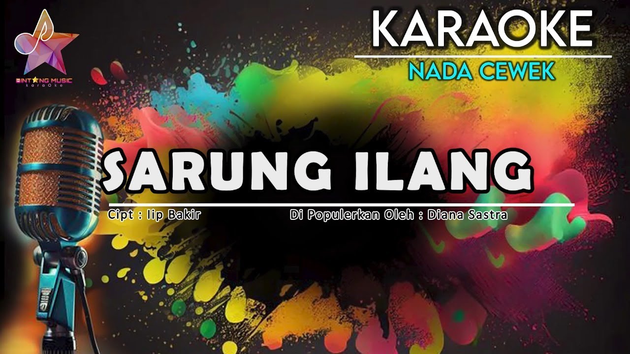 SARUNG ILANG KARAOKE || NADA CEWEK