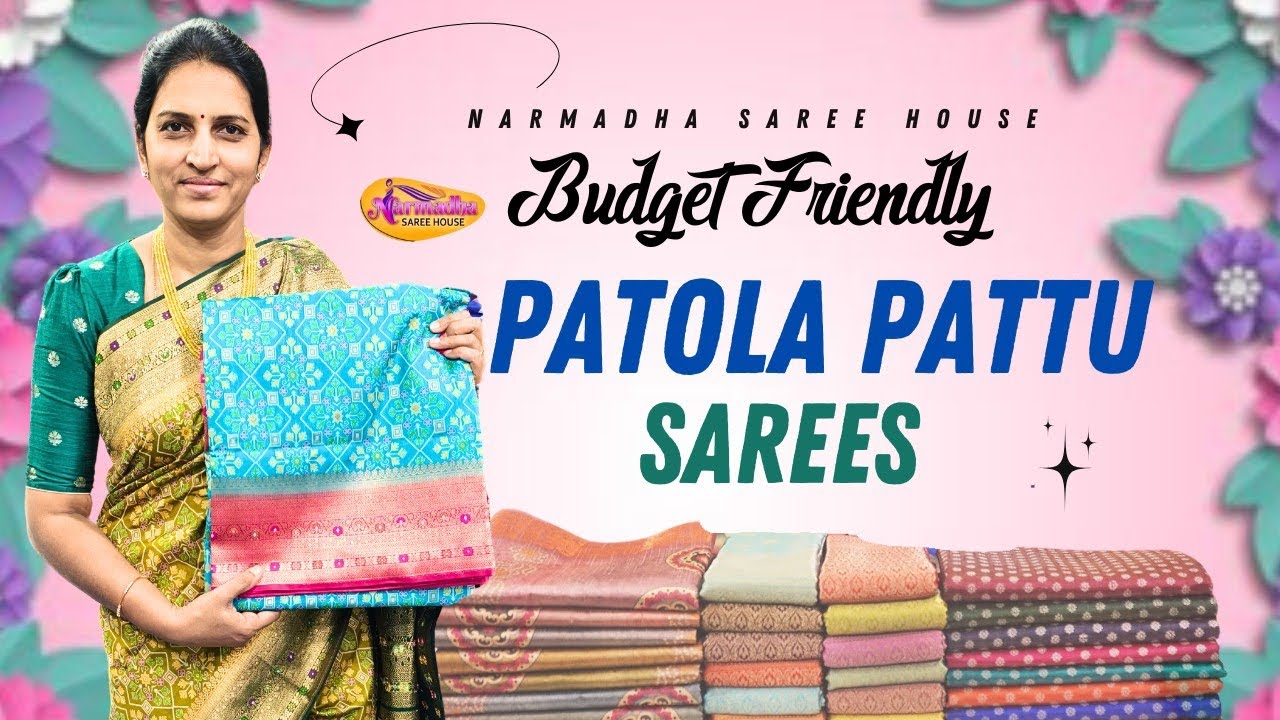 Pure Patola Pattu Sarees|Narmadha Saree House|Beautiful Collection 😍#patola #pattusarees