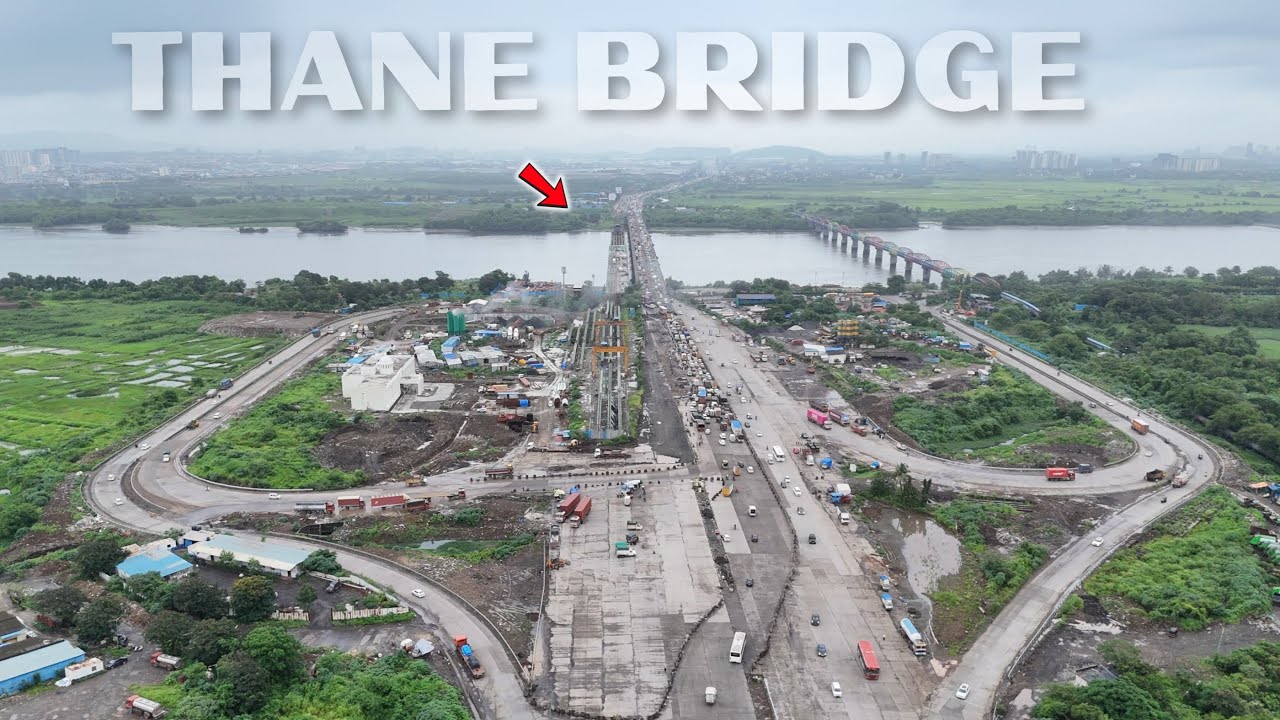 THANE BRIDGE | ट्राफिक लागण्याचे सर्वात मोठे कारण | Thane bhiwandi widening project work update