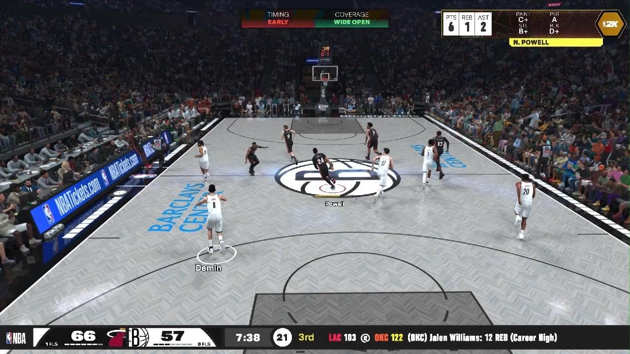 NBA 2K26 Modern MIA@BRN 2nd Half
