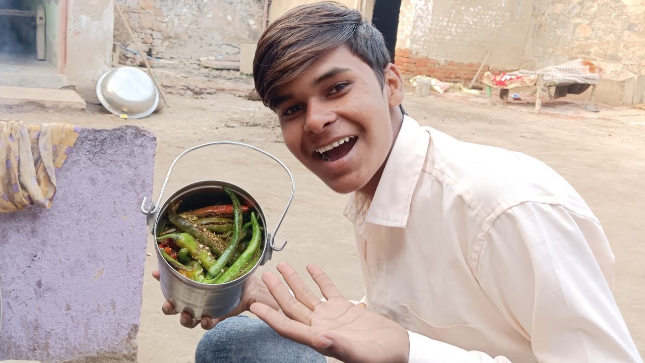 Mirchon ka Achar 😋