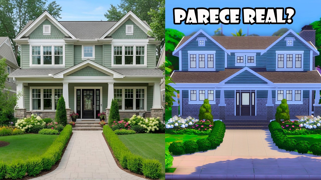 Como planejar CASAS REAIS no The Sims 4 (Do Pinterest para o Jogo)