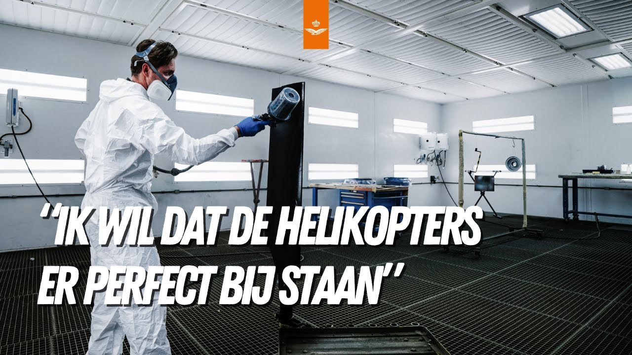 Vliegtuigen schilderen is een vak apart
