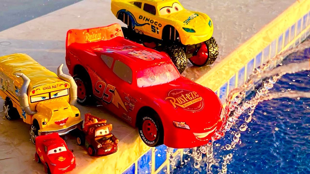 Обзор игрушек Disney Pixar Cars | Молния Маккуин, Финн Макмисл, Мак, Док Хадсон, Круз Рамирес