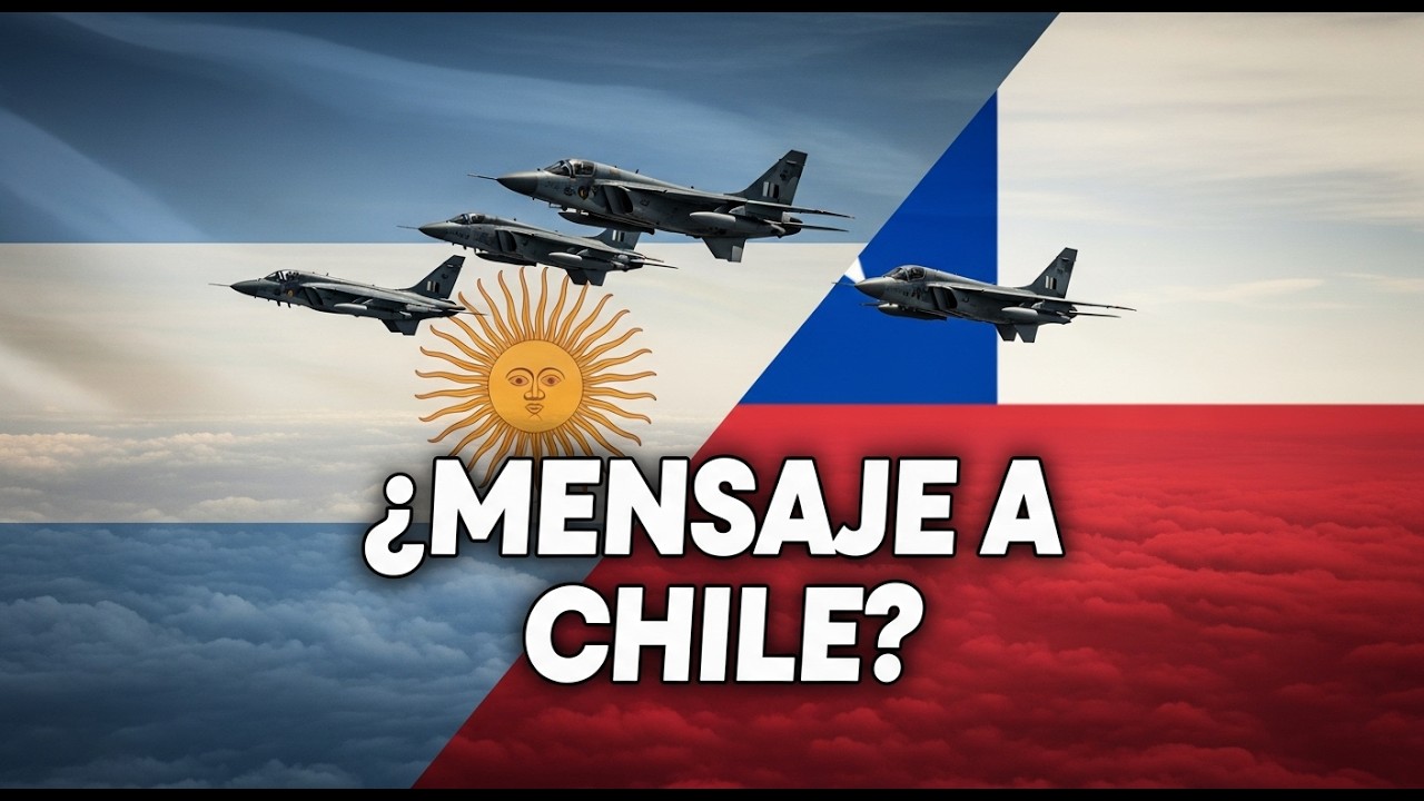 ¿Por qué Argentina entrena tan CERCA de la frontera con Chile?