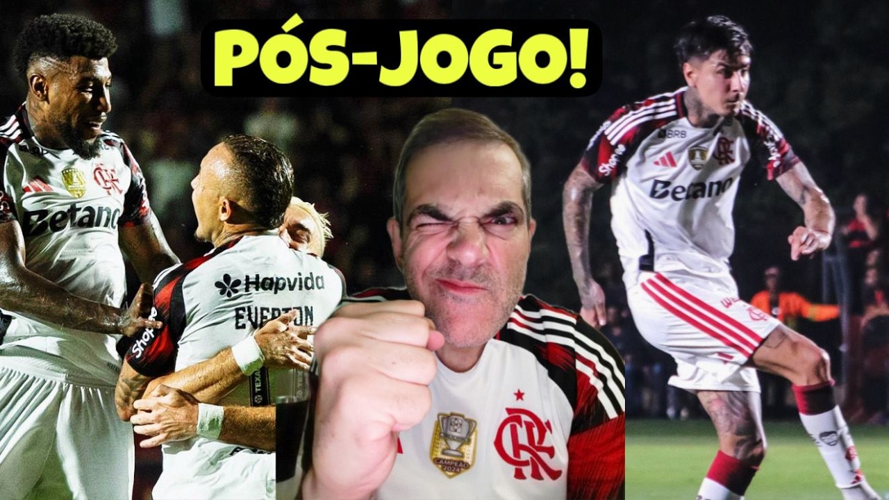 ROSSI E PULGAR ESTÃO DE VOLTA‼️ SOFRIDO, MAS OS 3 PONTOS VIERAM! PÓS-JOGO: VITÓRIA X FLAMENGO!