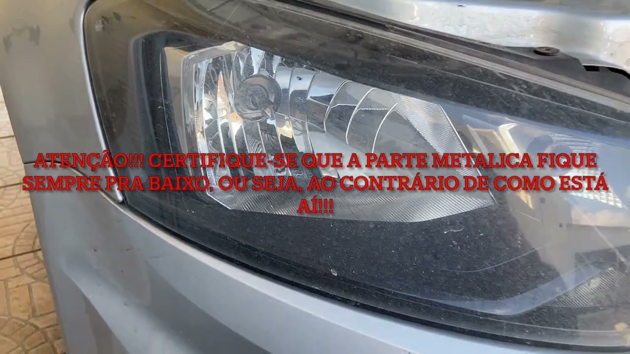 COMO TROCAR LAMPADA FAROL LED GOL G7 G8 H4 - LED ASX FICOU BOM?