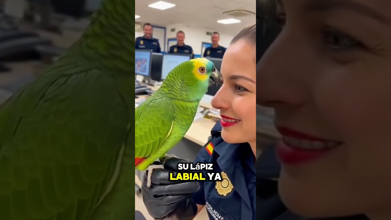 Este Loro RECHAZÓ un Beso en la Comisaría 😂🦜💄 | Lorosinfiltro
