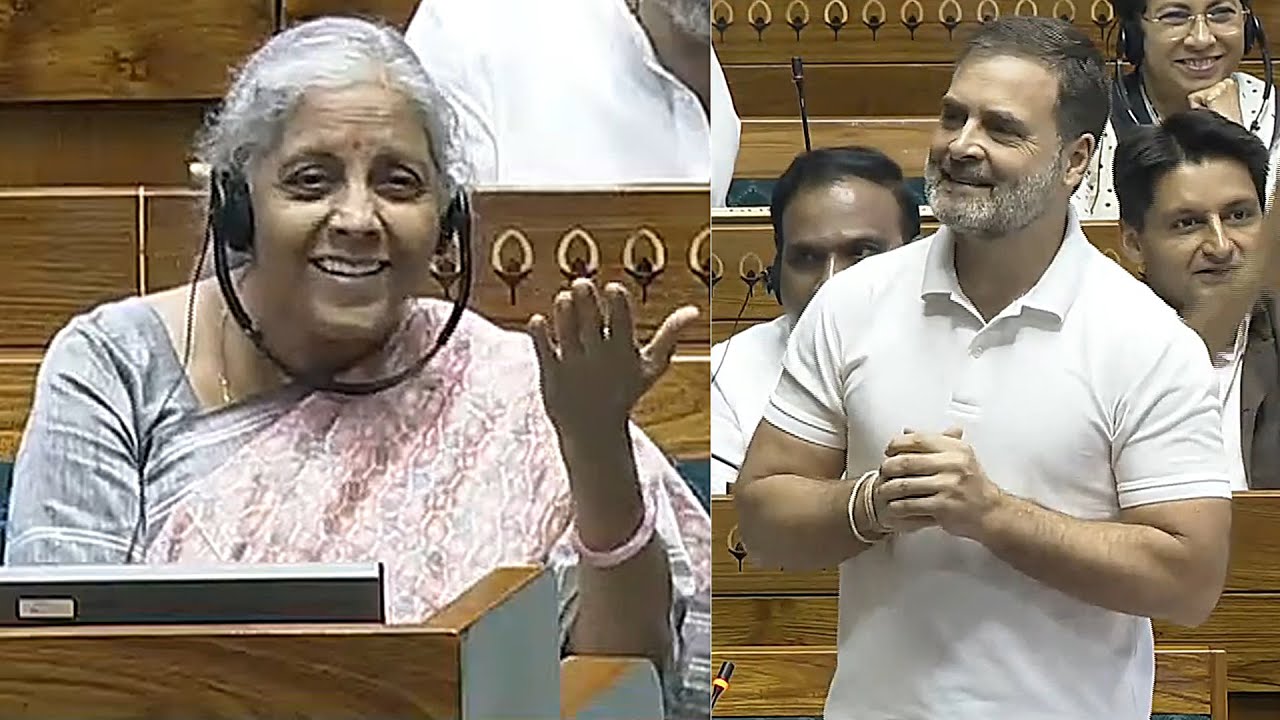 Funny Debate Between Rahul Gandhi & Nirmala Sitharaman in Lok Sabha | BJP vs Congress | News Buzz
