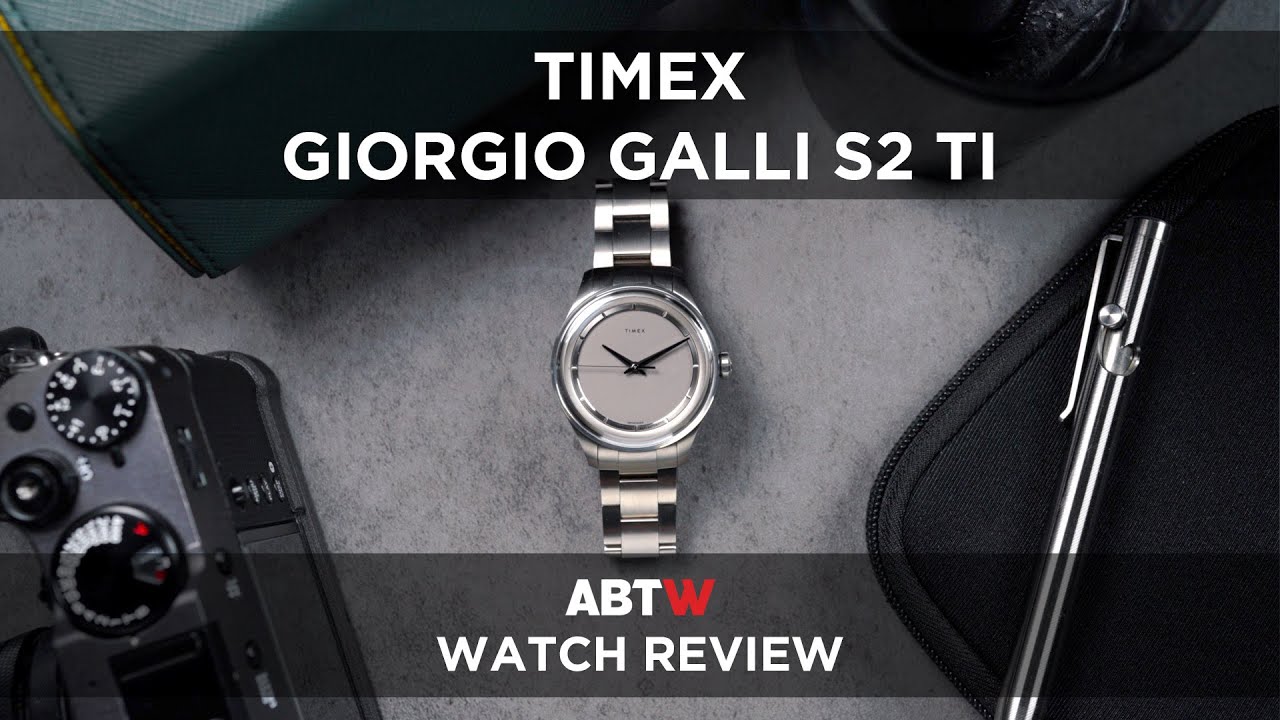 Timex Giorgio Galli S2 Ti Titanium Higher-End Watch Review