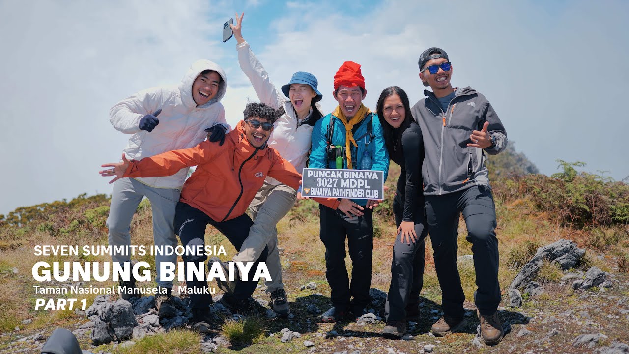 Maluku 1 | Pendakian Gunung Binaiya 5 Hari 4 Malam Part #1