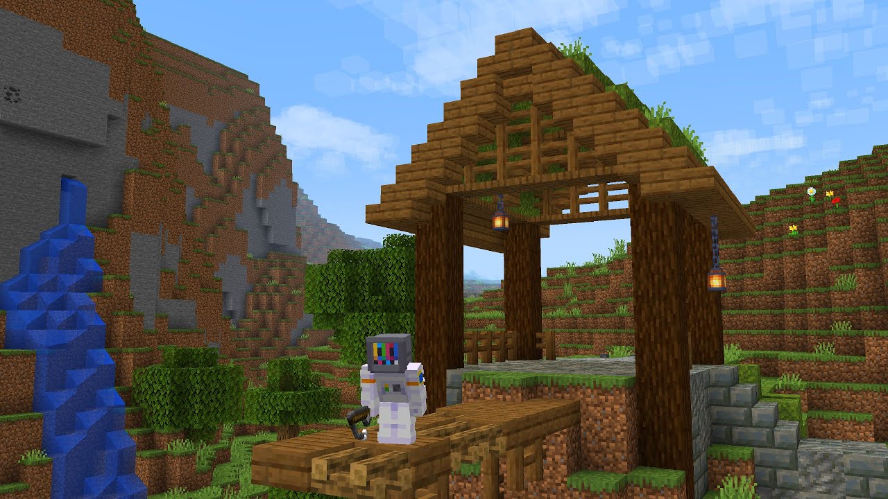 building a fishing outpost in hardcore