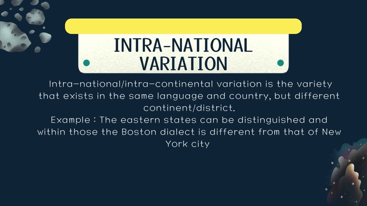 Dialectology & Regional Dialect (Group 10)