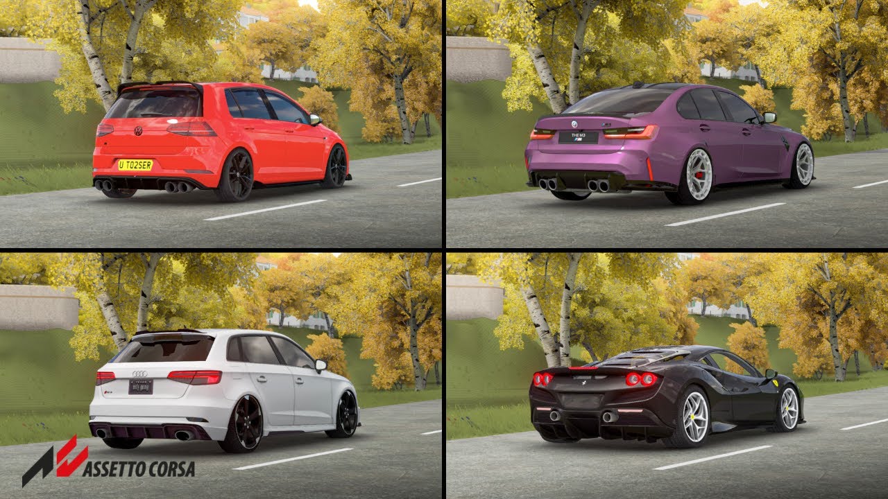 20 New & Free Cars Mods assetto corsa | August 2025