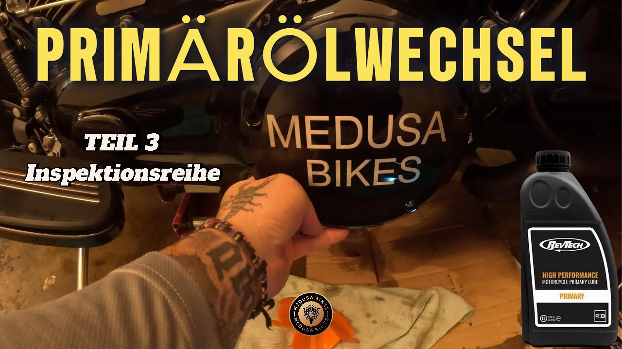 Harley-Davidson Inspektion Teil 3: Primäröl wechseln für Anfänger