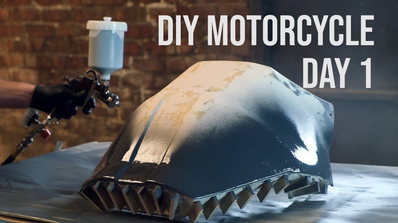 Making a Carbon Fiber Motorcycle Rally Fairing - DAY 1