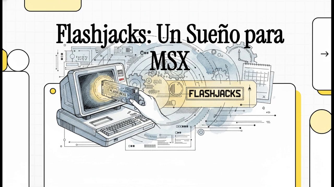 Cuando la IA soñó con un MSX mejor – La historia del cartucho Flashjacks (2012-2025)