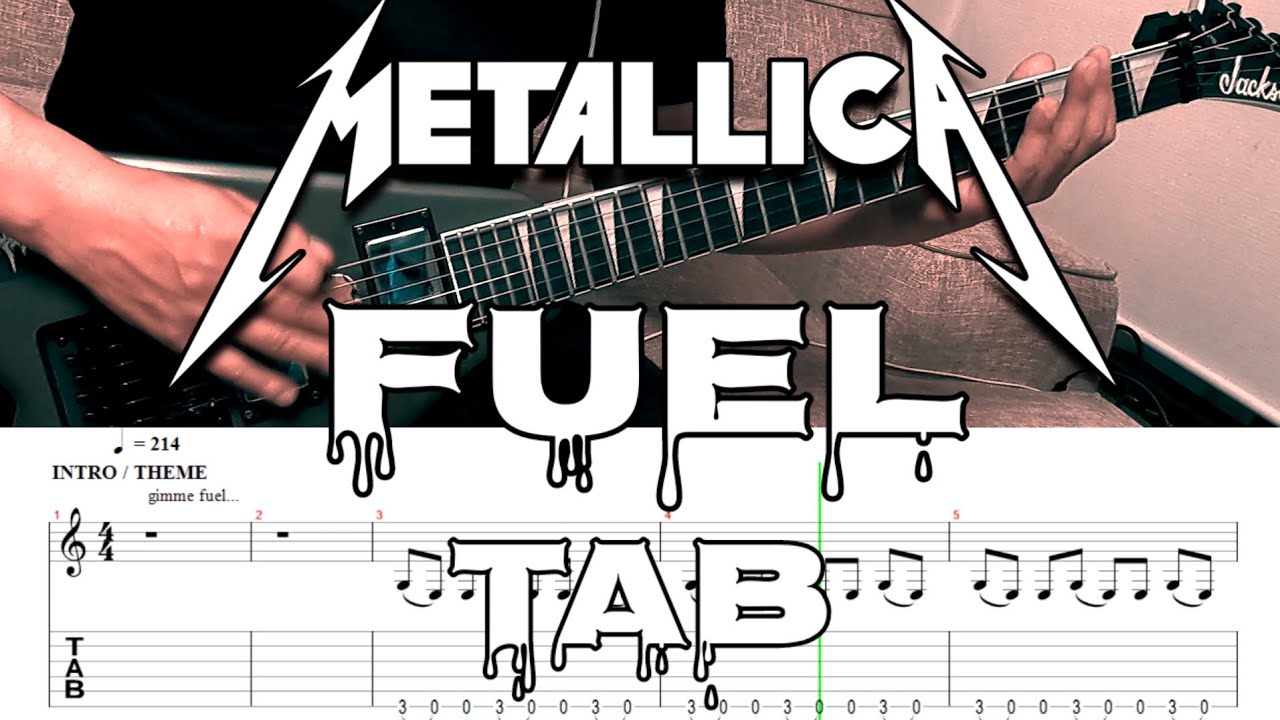 [TAB] Metallica - Fuel (guitar cover)