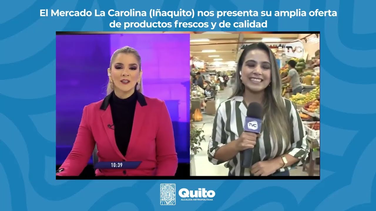 El mercado La Carolina tiene una amplia oferta de productos de calidad