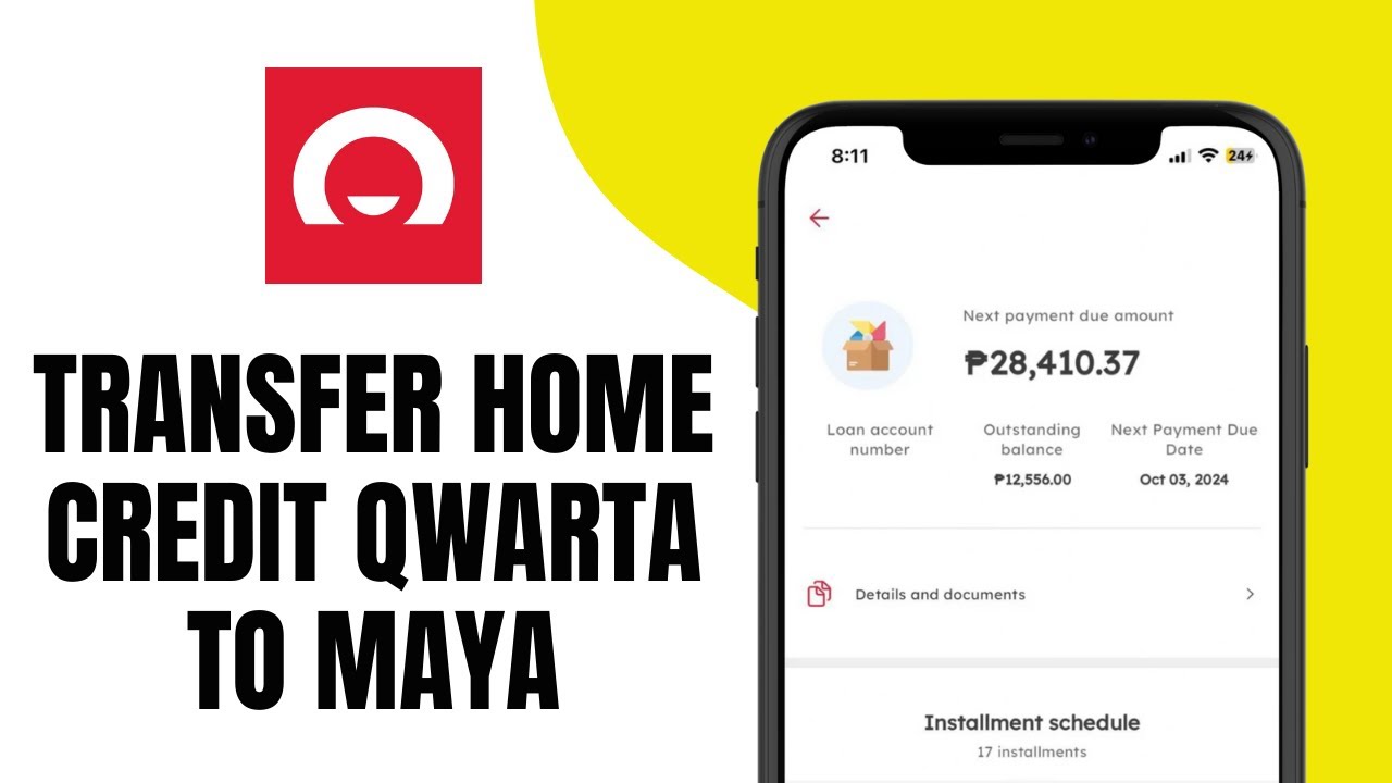 How to Transfer Home Credit Qwarta to Maya
