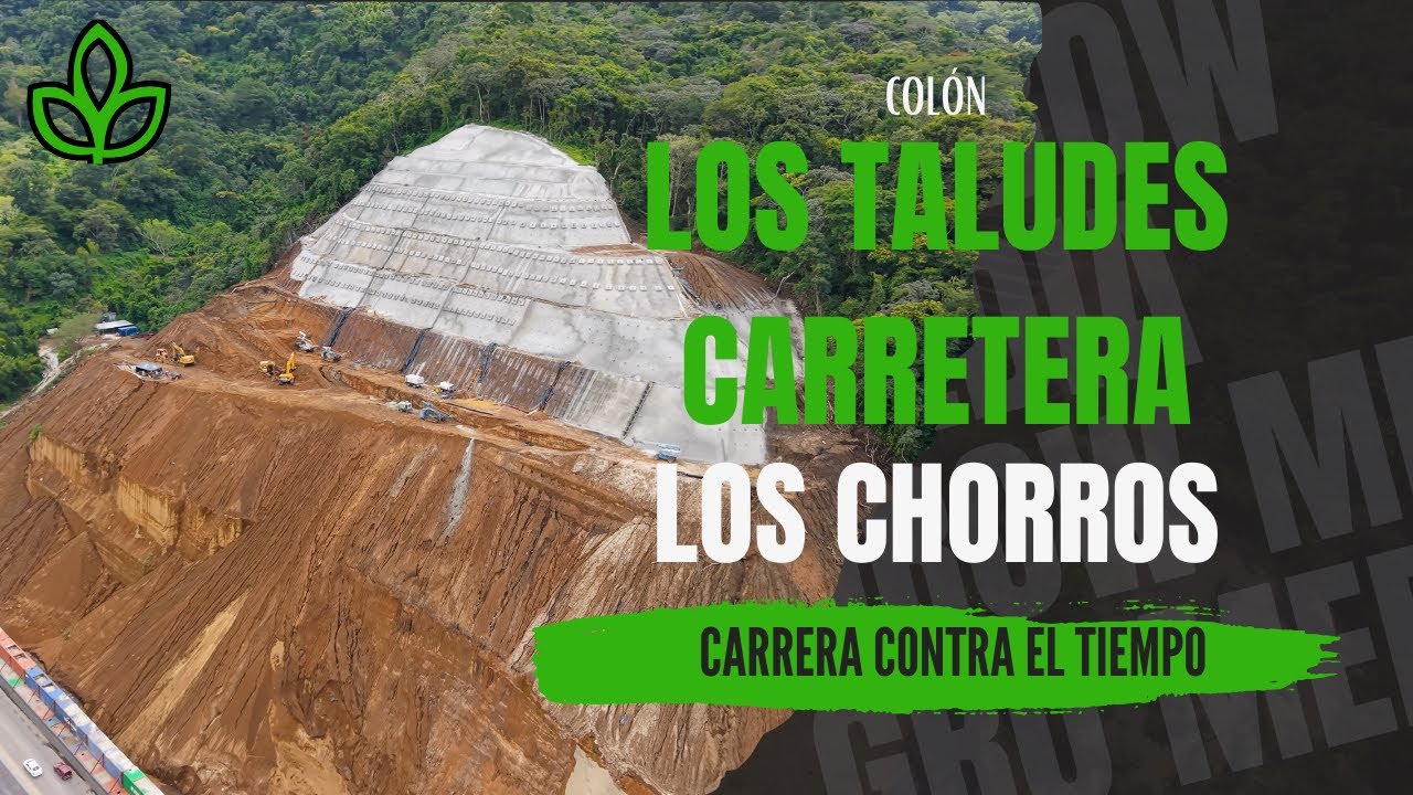 Los Taludes en Carretera Los Chorros una Carrera Contra El Tiempo