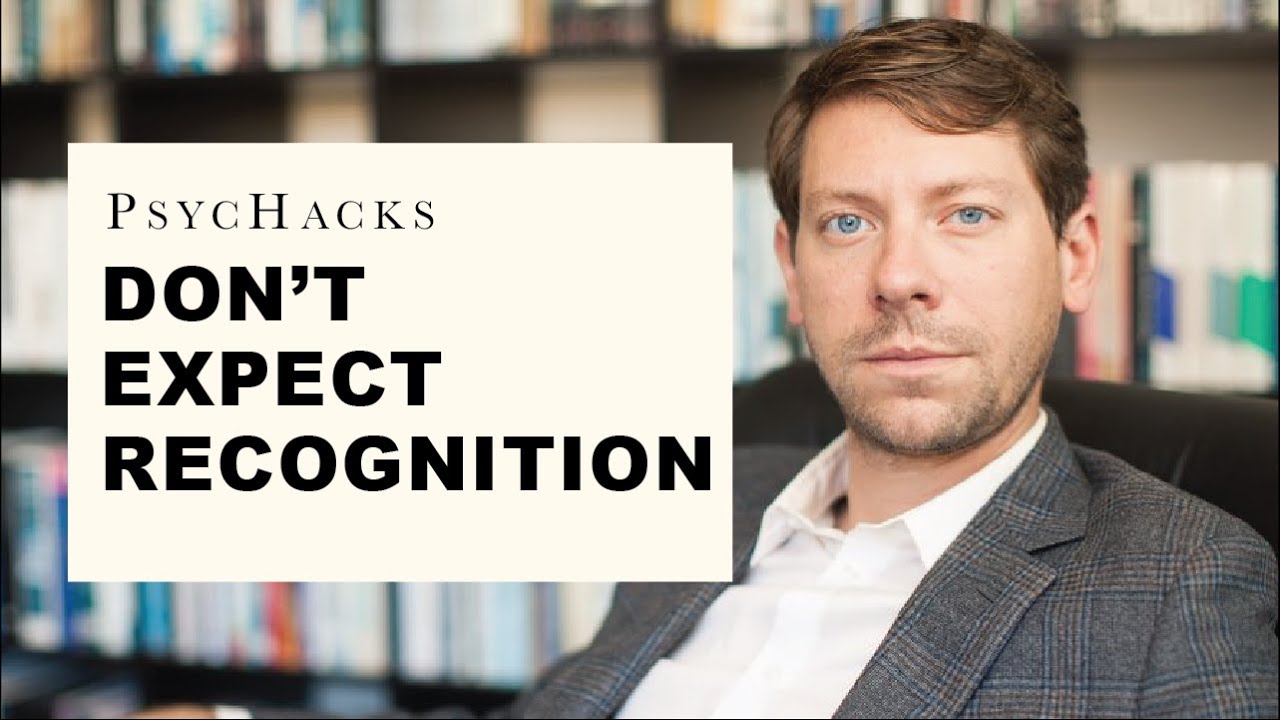 Don't expect recognition: why no one cares about your thing