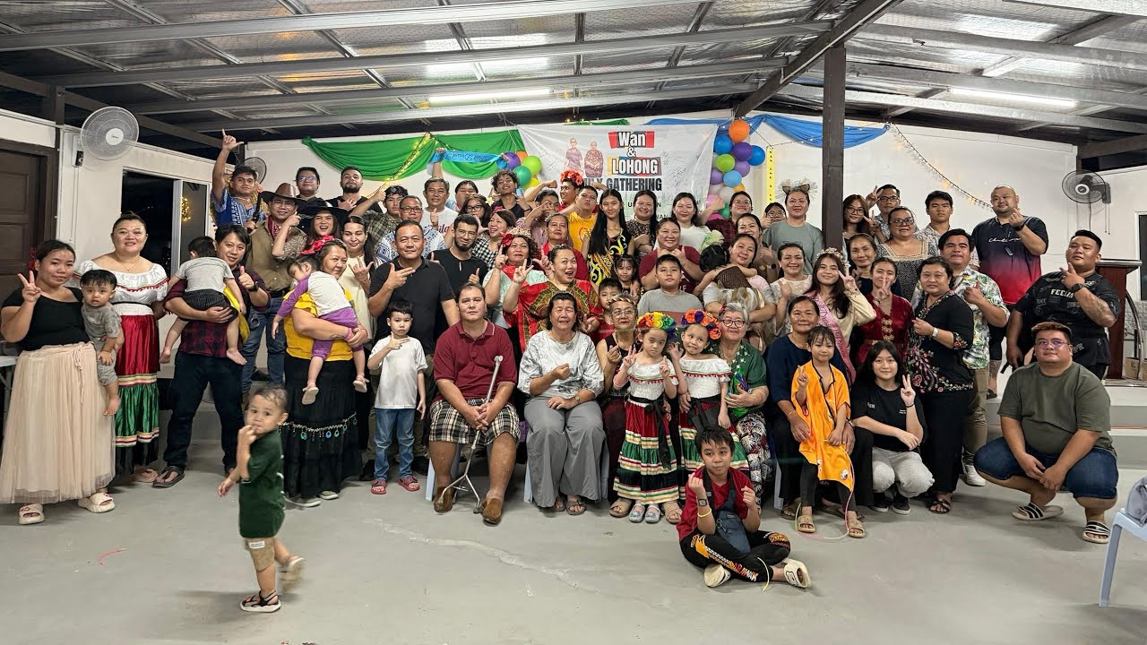 Ake Wan and Udoh Lohong big family gathering 