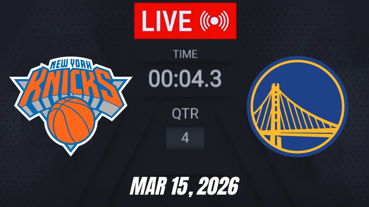 NBA LIVE! Golden State Warriors vs New York Knicks | March 15, 2026 | 2026 NBA Season Live 2K