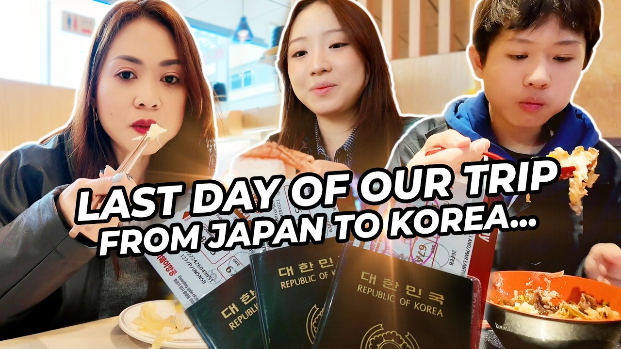 DAY 6 IN JAPAN | TRYING SUSHI AND LAST DAY FIGURE SHOPPING | BACK TO REALITY NA | #pmsk