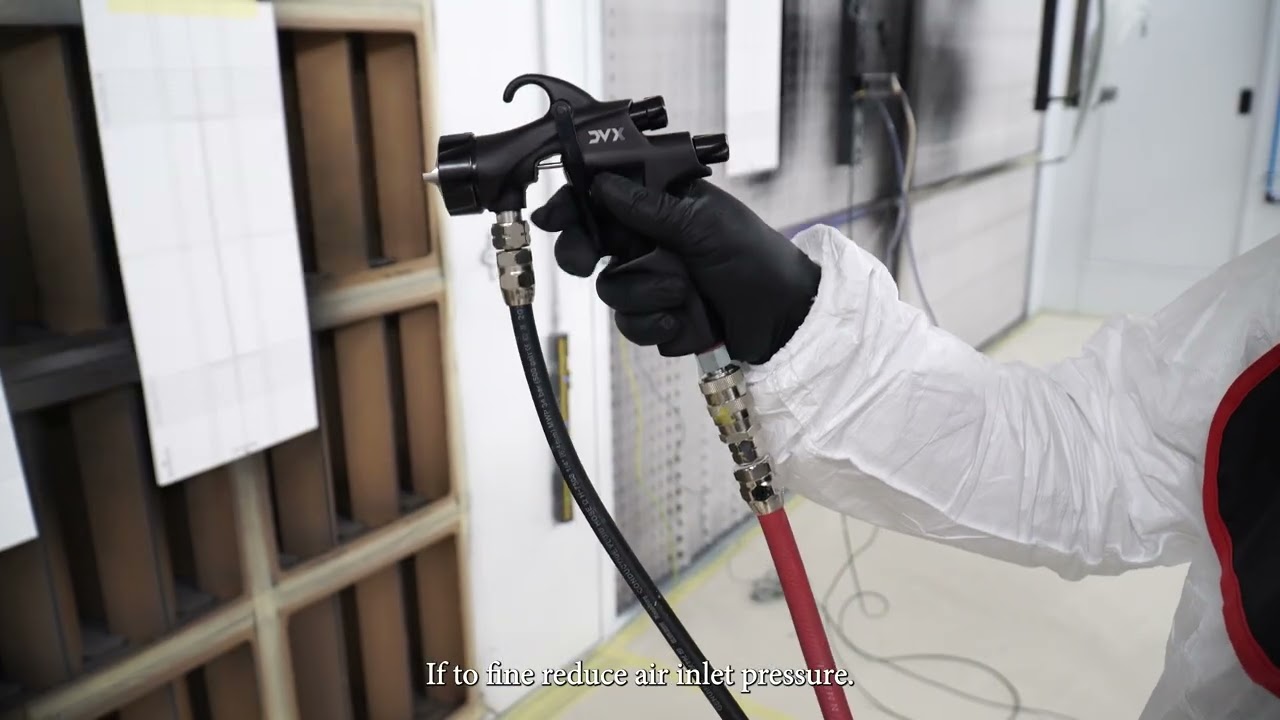 How to Set Up a Binks DVX Manual Pressure Gun