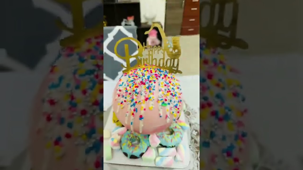 Pinata | Pinata Cake | Candy Theme Party #pinatacake #pinata #shorts #shortvideo