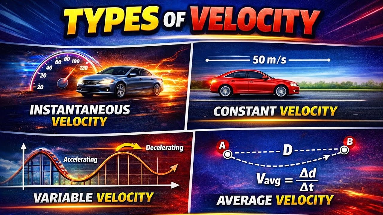 Lec# 09 Types of Velocity (02/02) | Basic Concepts of PHYSICS