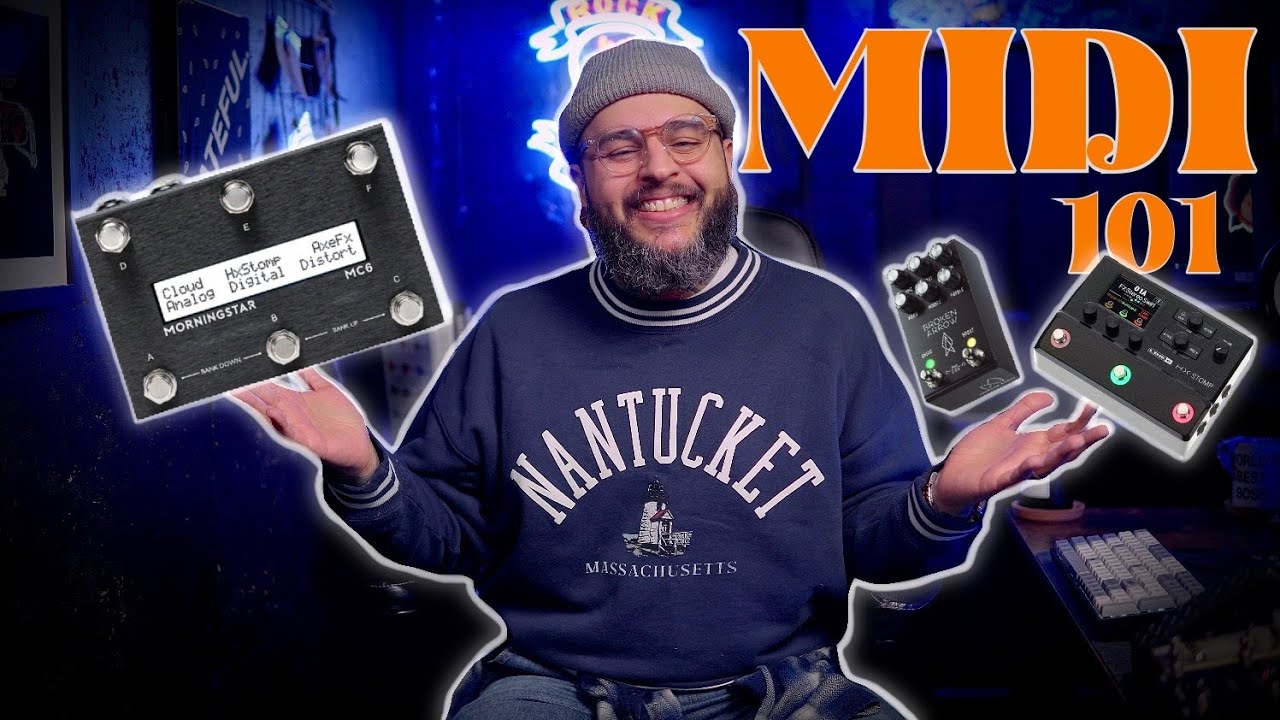 MIDI — это ПРОСТО! (Использую MC6 для управления моими HX STOMP и BROKEN ARROW)