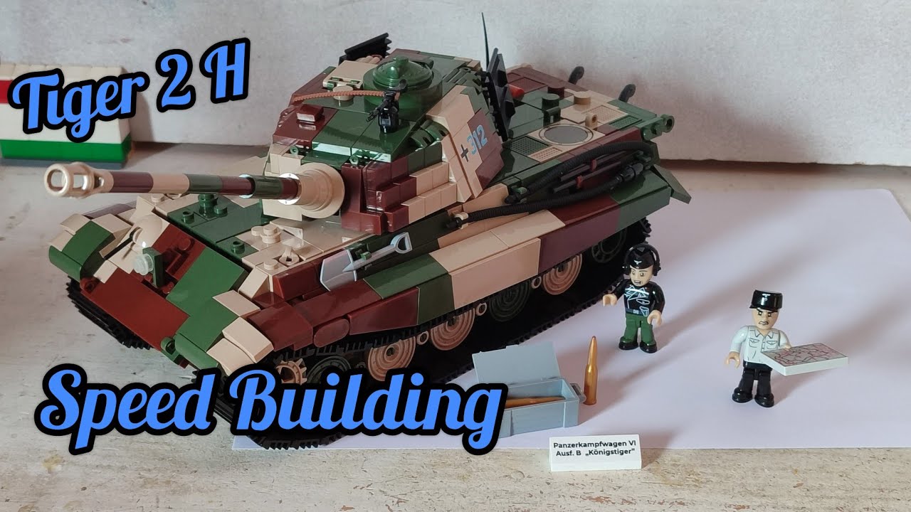 Cobi® 2540 Tiger 2 H | Speed Building, English, Deutsch