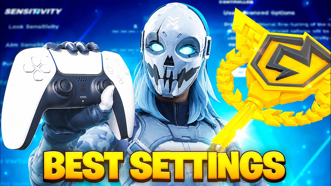 NEW BEST Controller SETTINGS + Aimbot Sensitivity in Chapter 7 Season 4 (Fortnite Tutorial)