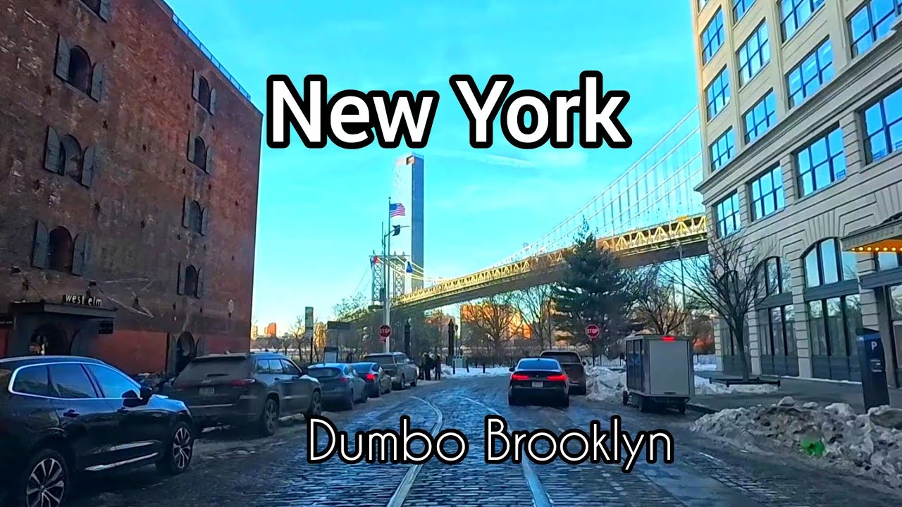 NYC DRIVING BROOKLYN NY FROM BAY RIDGE TO DUMBO FEB 2026