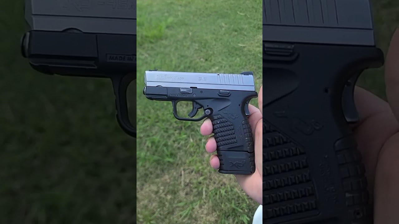 Featured firearms. Springfield XDS .45