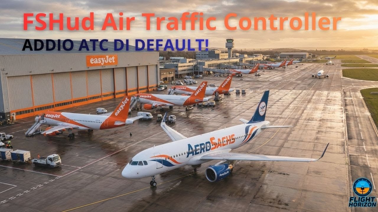 FSHud: La FINE dell'ATC di default su Microsoft Flight Simulator? (Recensione e Test) - 1 Parte