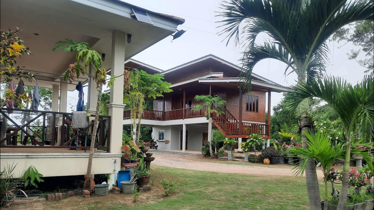 Land 1 Rai with 2 house for Sell .. How much !? .. Rayong had mae rumphueng