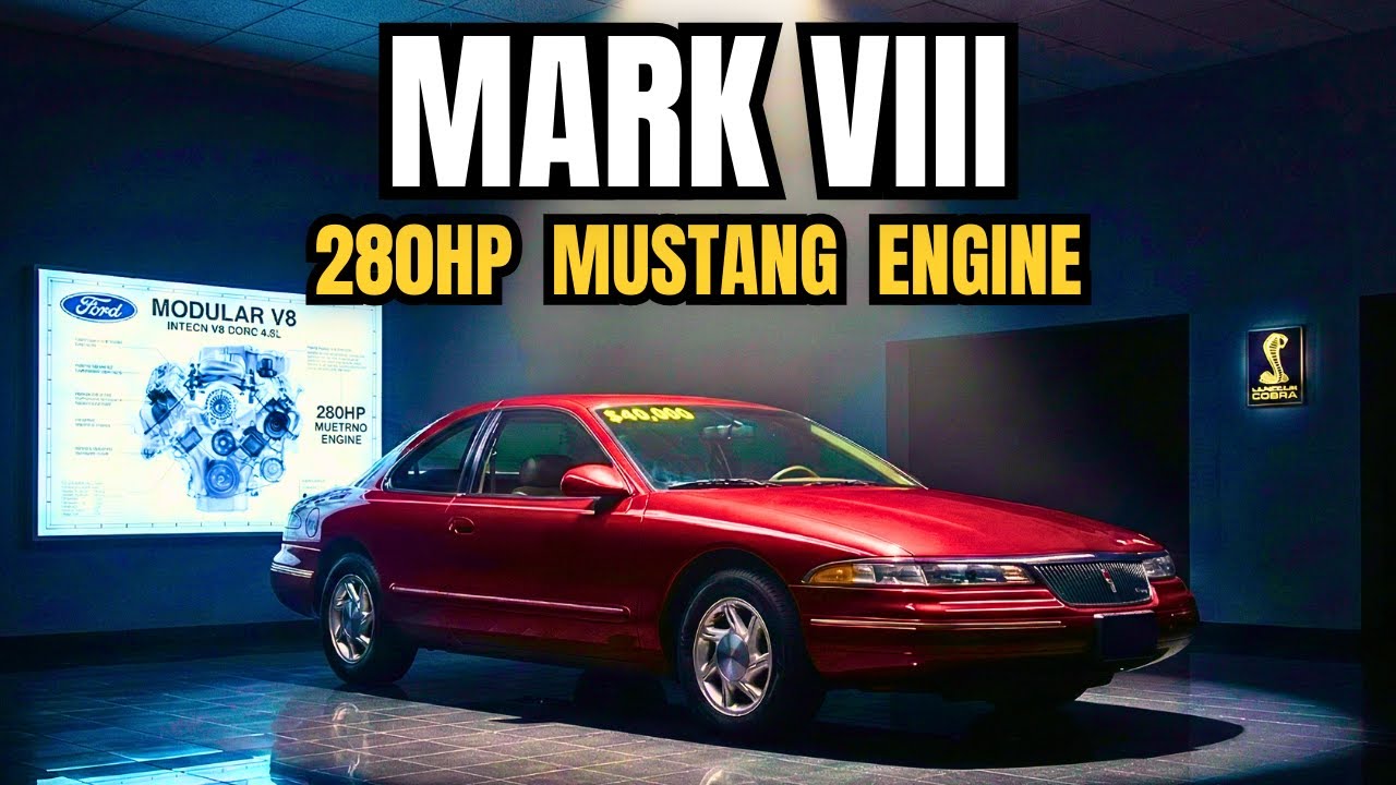 1993 LINCOLN MARK VIII: $40K Luxury That HID a 280HP Mustang Heart