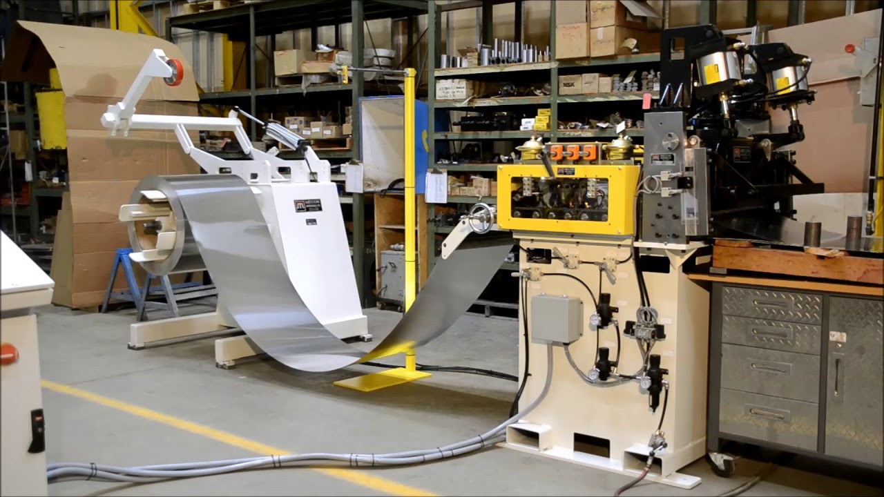 Mecon Industries  Cut to length  system 6,000lbs x 30