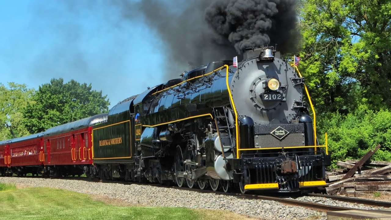 Reading & Northern 2102: The Springtime Steam Rambles (4K)