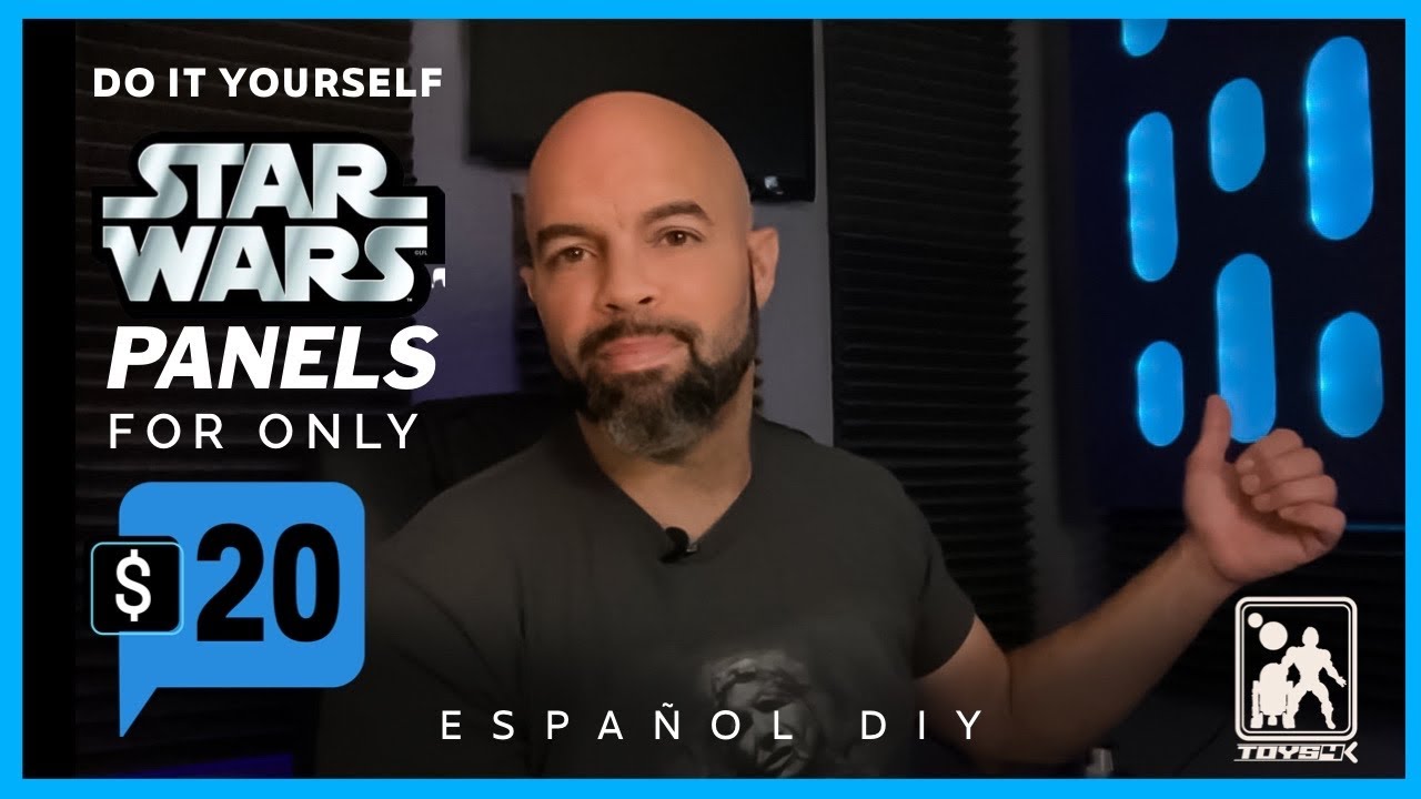How to : Star Wars Death Star Panel Wall for only $20  ( DIY en Español)