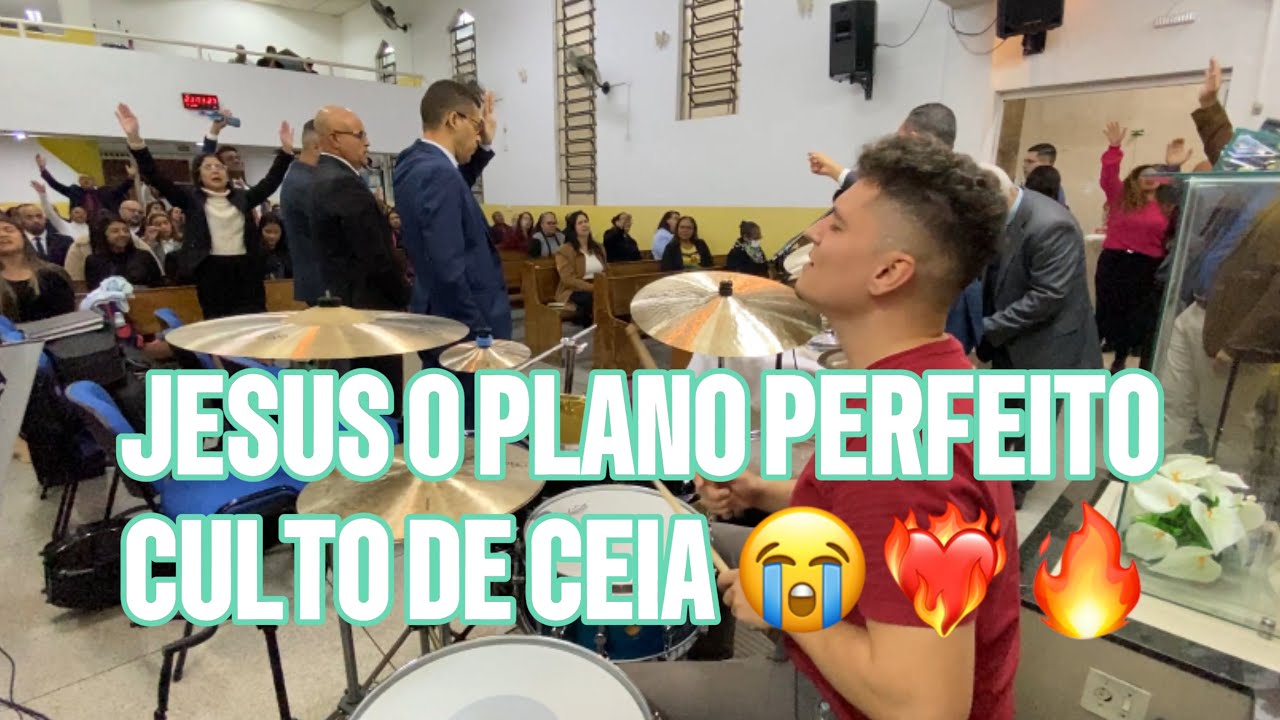 DRUM CAM | JESUS O PLANO PERFEITO | MATH RODRIGUES