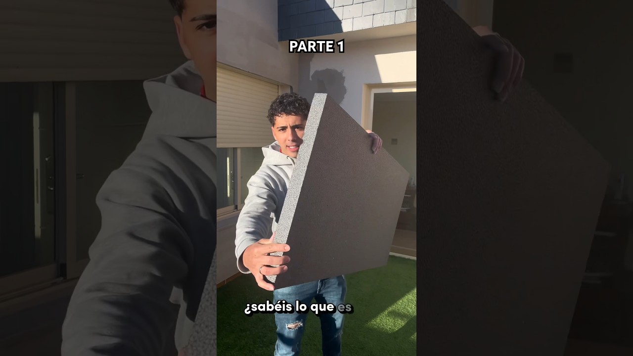 Aislante para las fachadas. SATE. Parte 1