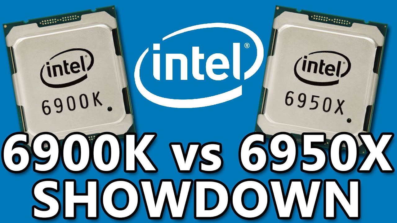 Сравнение процессоров 6900K и 6950X &mdash; Broadwell-E!