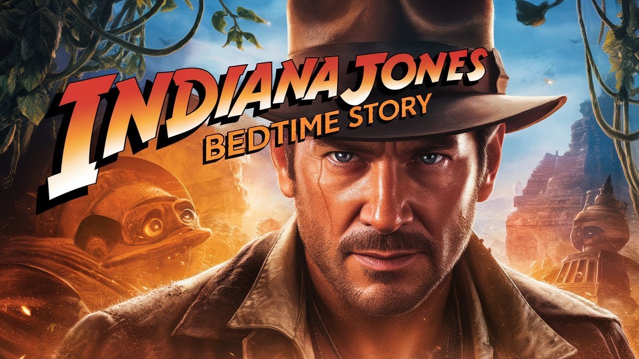 Indiana Jones & The Sands of Eternity: Cozy Bedtime Story | ASMR Sleep Story & Relaxing Ambience