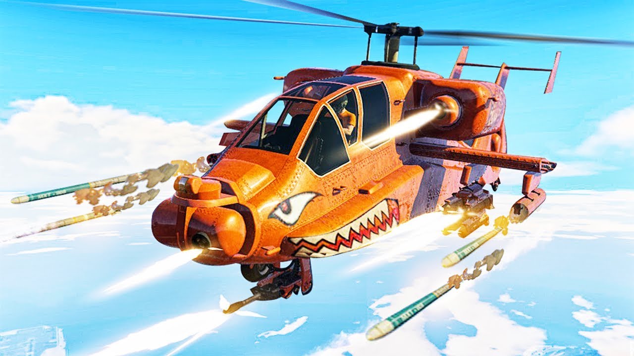 NEW $5,000,000 ATTACK HELICOPTER! (GTA 5 DLC)