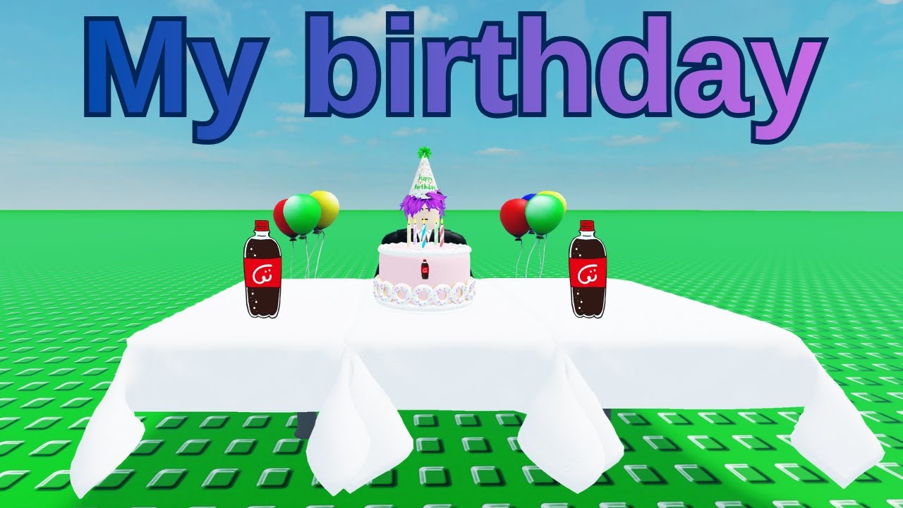 My birthday (: